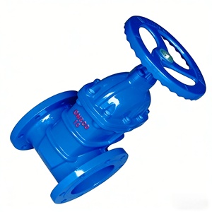 วาล์วประตูเหล็กดัด DN100 PN16 แบบหน้าแปลนซีลนุ่ม ควบคุมด้วยมือ สำหรับน้ำประปา ท่อส่งอุตสาหกรรม - Product Image 4