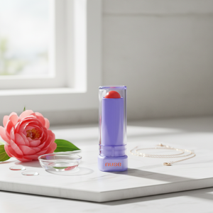 Nuse Calming Coral Lip Balm 04 Pure and Light Color New Arrival Produit pour le soin et la couleur de vos lèvres - Product Image 3