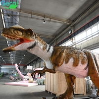 Parc des dinosaures, dinosaures mécaniques, pterodactyle, dinosaures animatroniques, sculpture, contrôle par capteur infrarouge