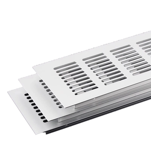 Ventes directes d'usine en alliage d'aluminium maille respirante fenêtre de refroidissement rectangulaire armoire carrée <span class=keywords><strong>Grille</strong></span> de registre de ventilation - Product Image 6