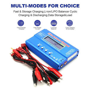 เครื่องชาร์จแบตเตอรี่ Lipo B6 80W & เครื่องกำจัด6A/5A พร้อมอะแดปเตอร์ AC 12V สำหรับ RC - Product Image 6