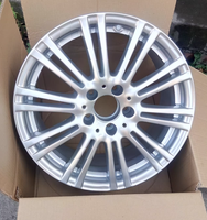 Roues de voiture de tourisme Premium 17 pouces avec roue en alliage d'argent 5x112 ET48 pour Mercedes Benz classe E W212 moyeu de jante à peinture complète 66.6