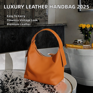 Nuevo Bolso de Mano de Diseñador de Alta Calidad para Mujer, Elegante, de Cuero Genuino, Vintage, de Algodón, Portátil, de Marcas Famosas, con Cierre de Cremallera en Forma de Almohada - Product Image 2