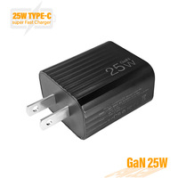 Chargeur rapide 25W PD3.0 Type-C avec protection OTP/OVP pour téléphones et mobiles
