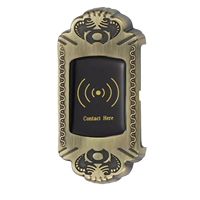 Serrure de cabinet RFID pratique HF603SDN avec clé étanche et longue durée de vie pour casiers de chaînes de magasins, configuration de sécurité unifiée