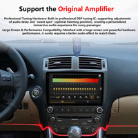 Lecteur DVD de voiture Android Penhui Smart Series pour Lexus IS 2005-2012, radio GPS, navigation multimédia, écran 2 Din, amplificateur DSP