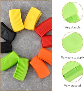 Mitaines de cuisine résistantes à la chaleur, mini-mitaines en silicone pour four, protège-plat en silicone - Product Image 3