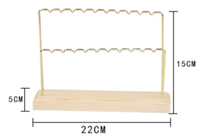 Collana di filo per gioielli da esposizione supporto supporto per orecchini bracciale collana Stand di gioielli organizzatore vetrina - Product Image 2