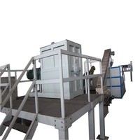Mélangeur de poudre électrique en acier inoxydable moteur sans balais ruban hélicoïdal noyau de pompe de mélange alimentaire automatique pour détergent en poudre