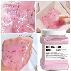 Face Maskss Beauty Treatment Cosmetics Products Anti-Aging Rose Soft Hydro Skin Jelly Powder Mask Collagen Crystal Jelly <strong>Mud</strong>