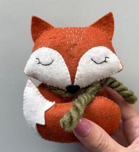 ตุ๊กตาผ้ากำมะหยี่รูปสัตว์ในป่าของเล่นตุ๊กตาหมีจิ้งจอกหมีน่ารัก - Product Image 5