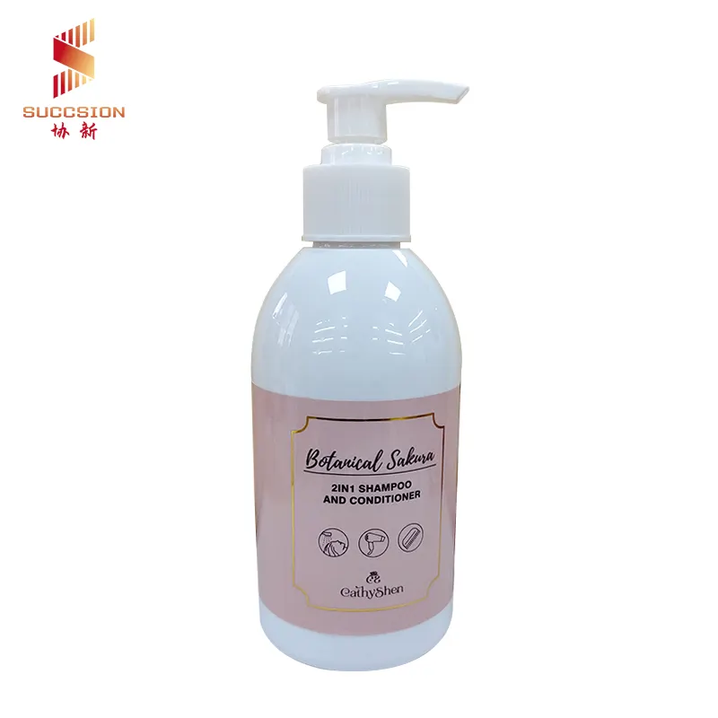 Ensembles de soins capillaires personnalisés OEM de marque privée Shampooing et après-shampooing et lotion pour le corps 2IN1