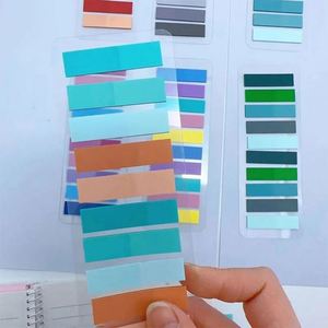 4800 Etiquetas Adhesivas Transparentes e Impermeables para Índice, Notas Adhesivas para Clasificación de Archivos, Banderas para Organización de Agendas y Cuadernos - Product Image 2