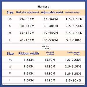 Wholesale Custom Fashionable Polyester <strong>Dog</strong> <strong>Harness</strong> Button Breathable Reflective Chest Back Strap for Cat Cross-Border <strong>Dog</strong> - Product Image 4