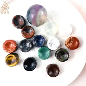 Hot Sale Mini Gemstone Sphere Holder Ball Base Chakra Stones For Decoration