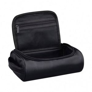 Neceser de Viaje de Cuero PU Premium para Hombre - Organizador de Cosméticos Elegante, Impermeable y Personalizado - Product Image 4