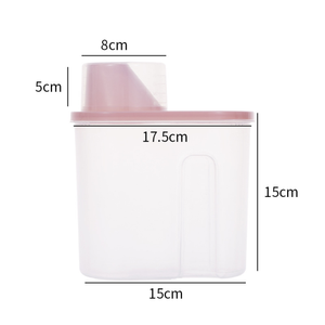 Clear Visible Plastic Food <b>Storage</b> Containers Dustproof Sealed <b>Jars</b> <b>for</b> Multigrain Nuts Snack Home <b>Kitchen</b> <b>Storage</b> - Product Image 2