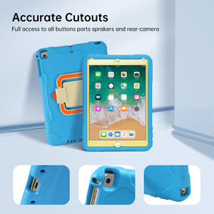 เคสแท็บเล็ตสำหรับเด็ก HGD แบบหลายอุปกรณ์ ผลิตจากวัสดุ EVA ซิลิโคน ป้องกันการกระแทก สำหรับ <span class=keywords><strong>iPad</strong></span> Air <span class=keywords><strong>Pro</strong></span> 11 นิ้ว <span class=keywords><strong>2022</strong></span> (รุ่นที่ 10) <span class=keywords><strong>iPad</strong></span> (A16) 11 นิ้ว 2025 - Product Image 5