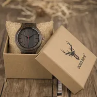 Luxury Wooden Watch for Men, Bamboo Packaging