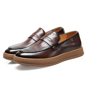 Chaussures habillées de luxe pour hommes, style Oxford, pour mariage, soirée, bureau, avec semelle extérieure en PU personnalisée, collection automne - Product Image 6
