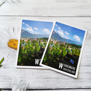 Tarjetas postales de visita escénicas personalizadas de primera calidad con su logotipo para mensajes de felicitación e identidad de marca profesional - Product Image 2