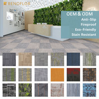 Dalles de moquette modulaires en nylon lavables, résistantes aux taches, écologiques, pour usage intérieur, pour couloirs d'hôtels