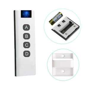 RF433MHz radiofréquence sans fil haute puissance télécommande poteau à vêtements porte de garage émetteur positif et négatif - Product Image 5