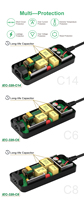 Meilleure qualité 24v 10a 12.5a adaptateur secteur alimentation AC 100V-240V à DC24v 250w 300w AC DC adaptateur avec CE UL FCC SAA