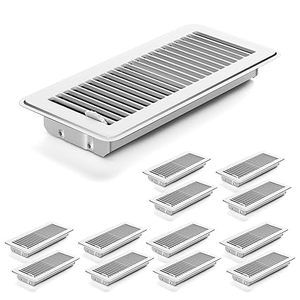 Grille d'aération en acier, grille d'aération au sol réglable pour la ventilation des bâtiments de bureaux - Product Image 4
