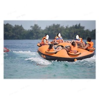 Bateau gonflable pour 5 personnes, type donut, remorquable, en PVC, certifié EN14960 pour les sports nautiques