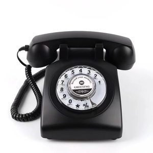 Téléphone filaire rétro vintage coloré SACHIKOO, best-seller - Product Image 2