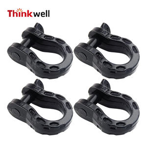 Manille à anneau en D de remorquage de remorque robuste pour récepteur d'<span class=keywords><strong>attelage</strong></span> de remorque Pièces et accessoires de qualité - Product Image 2