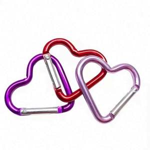 Custom Logo D-Shaped Aluminum Carabiner <b>Clip</b> Keychain Climbing Carabiner <b>Hook</b> for Hiking Camping Outdoor - Product Image 4