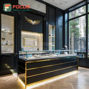 Vitrine de Comptoir en Bois pour Bijouterie Personnalisée, Présentoir Intérieur pour Centre Commercial - Product Image 6