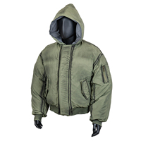 TOPSHOW Nouvelle conception Veste d'hiver pour homme en duvet lourd Vintage Lavage à l'acide Bouton Coupe courte Boxy Fermeture éclair Veste matelassée d'hiver pour homme