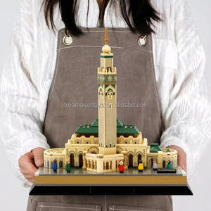Wange Block Mezquita Nuevo Modelo 4231 Mezquita Hassan II en Casablanca, Marruecos, Gran Venta en Francia y Países Bajos - Product Image 5