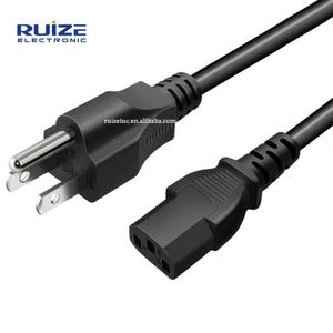 NEMA 5-15p nối mở rộng cáp cắm ổ cắm AC Nam Nữ IEC C5 dây điện - Product Image 1