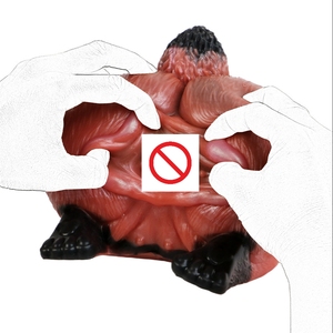 Freihändiger Masturbationsbecher für Männer mit Saugnapfbasis, Realistischer Großer Po <span class=keywords><strong>Anal</strong></span>-Masturbator, 100% Wasserdichtes TPE-Material - Product Image 1