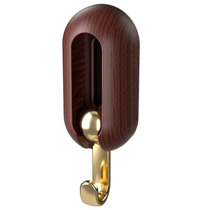 Adhesive Wall Hooks Single Hook ABS Material 1-3kg Load Capacity For Bathroom Kitchen Storage Mounting - Product Image 5