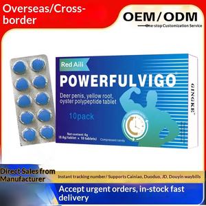 Comprimés Triangulaires Originaux de la Source Usine Ginseng Huître Maca Polysemine Amélioration de la Densité Osseuse Nutrition Sportive - Product Image 2