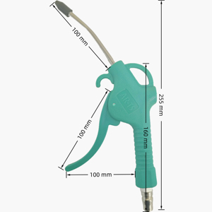 Pistolet à air comprimé de haute qualité pour le nettoyage des machines, outils pneumatiques, pistolets à air pour souffler la poussière - Product Image 2