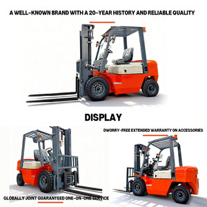 מלגזה תלת-שלבית במחיר נמוך 1.5 2 2.5 3 3.5 טון מלגזה דיזל בעירה פנימית לטיפול במכולות - Product Image 4