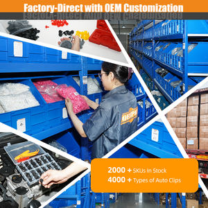 क्यूई QGZ-829 नई पा/पोम 1101 पीसी कार बोननेट और बम्पर प्रतिस्थापन ट्रिम क्लिप सार्वभौमिक प्लास्टिक फास्टनरों किट 6 महीने की वारंटी - Product Image 3