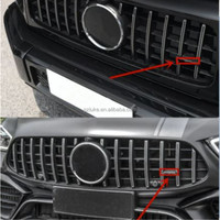 Emblème de calandre de voiture personnalisé en ABS pour W212 W202 W211 W210 W205 CLA CLS GLK