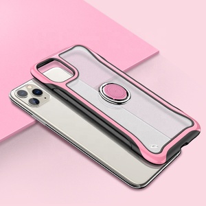 Saiboro fragranza Del Telefono per il <span class=keywords><strong>iPhone</strong></span> <span class=keywords><strong>11</strong></span> di Colore di Contrasto Caso Della Copertura Trasparente per il <span class=keywords><strong>iPhone</strong></span> <span class=keywords><strong>11</strong></span> - Product Image 2