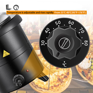 Équipement de restauration commerciale de luxe, marmite électrique en acier inoxydable 10L/13L, conservation de la chaleur, grande capacité, buffet, hôtel - Product Image 4
