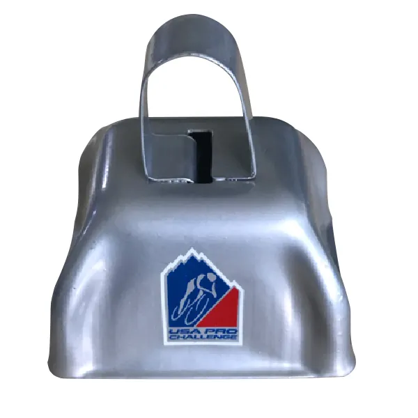 Factory Wholesale Mini Metal Cow Bell with Custom Made Logo and Color