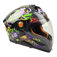 Casque de sécurité intégral pour enfants, modèle NEW kids, en ABS, pour moto, WLT-507