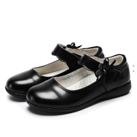 Nouvelles Chaussures Scolaires de Haute Qualité pour Filles, Chaussures Décontractées pour Enfants, Chaussures Habillées en Cuir Véritable pour Enfants