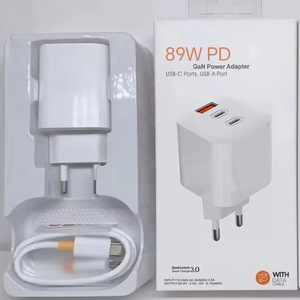 45W 67W 89W Pd Gan Adapter Eu QC3.0 Cargador súper rápido <span class=keywords><strong>con</strong></span> juego de cables de datos <span class=keywords><strong>Usb</strong></span> para teléfono móvil Xiaomi - Product Image 2